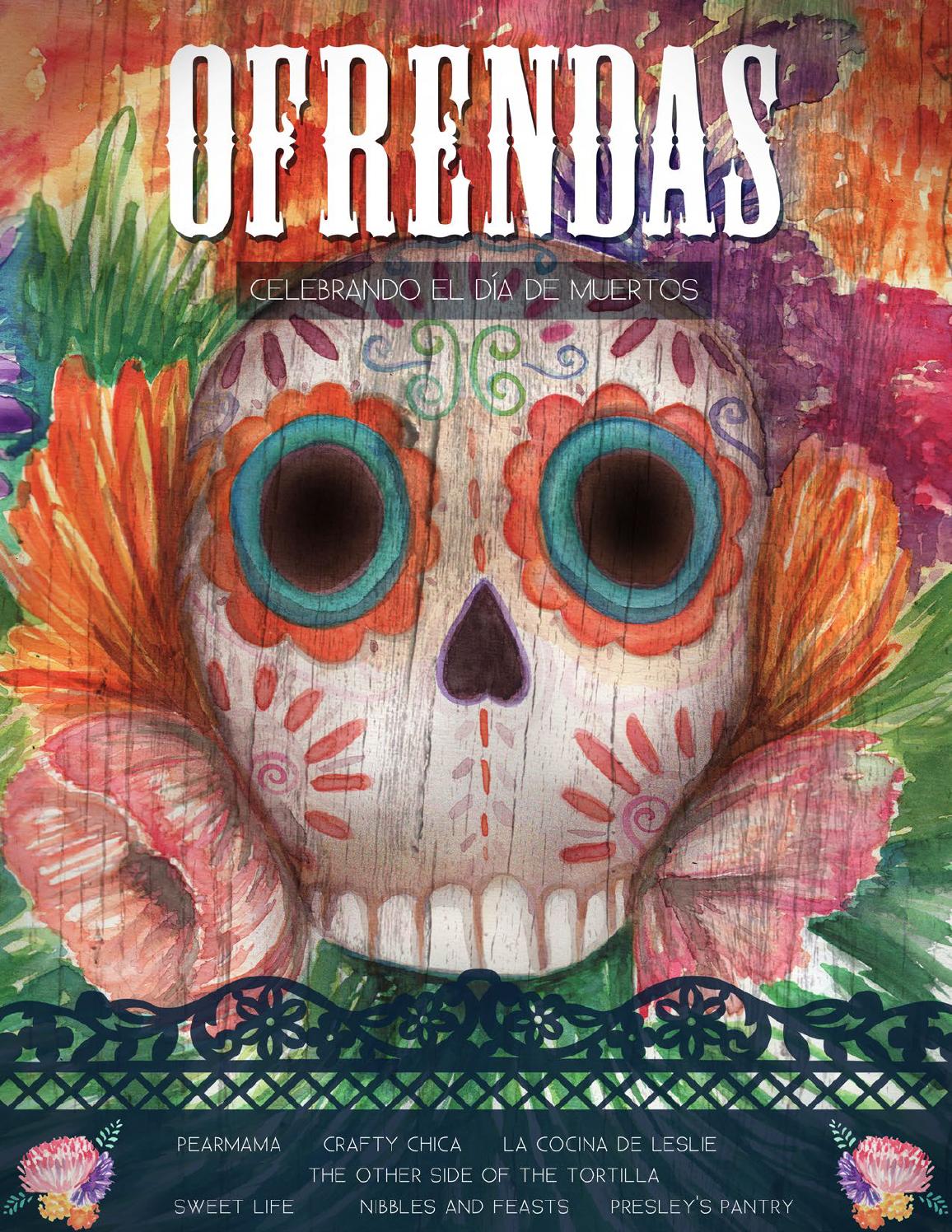 Day of the Dead is the time of year to honor our loved ones who passed before us. Make this fun diy sugar skull mask from the free Ofrendas eBook.