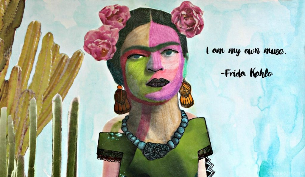 Unlike the male artists of the day, Frida Kahlo didn't need any fancy landscapes or ballerinas as her muse -- she had herself. And it was enough.