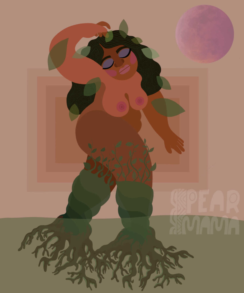 grounding-spiritual-practice-art-pearmama