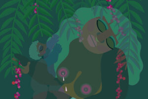 divine mother in green