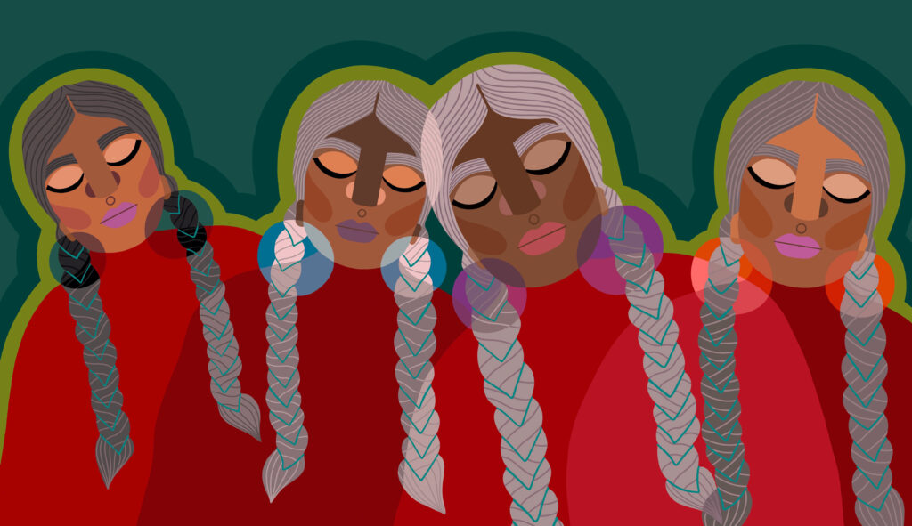 Ancestors by artist Denise Silva