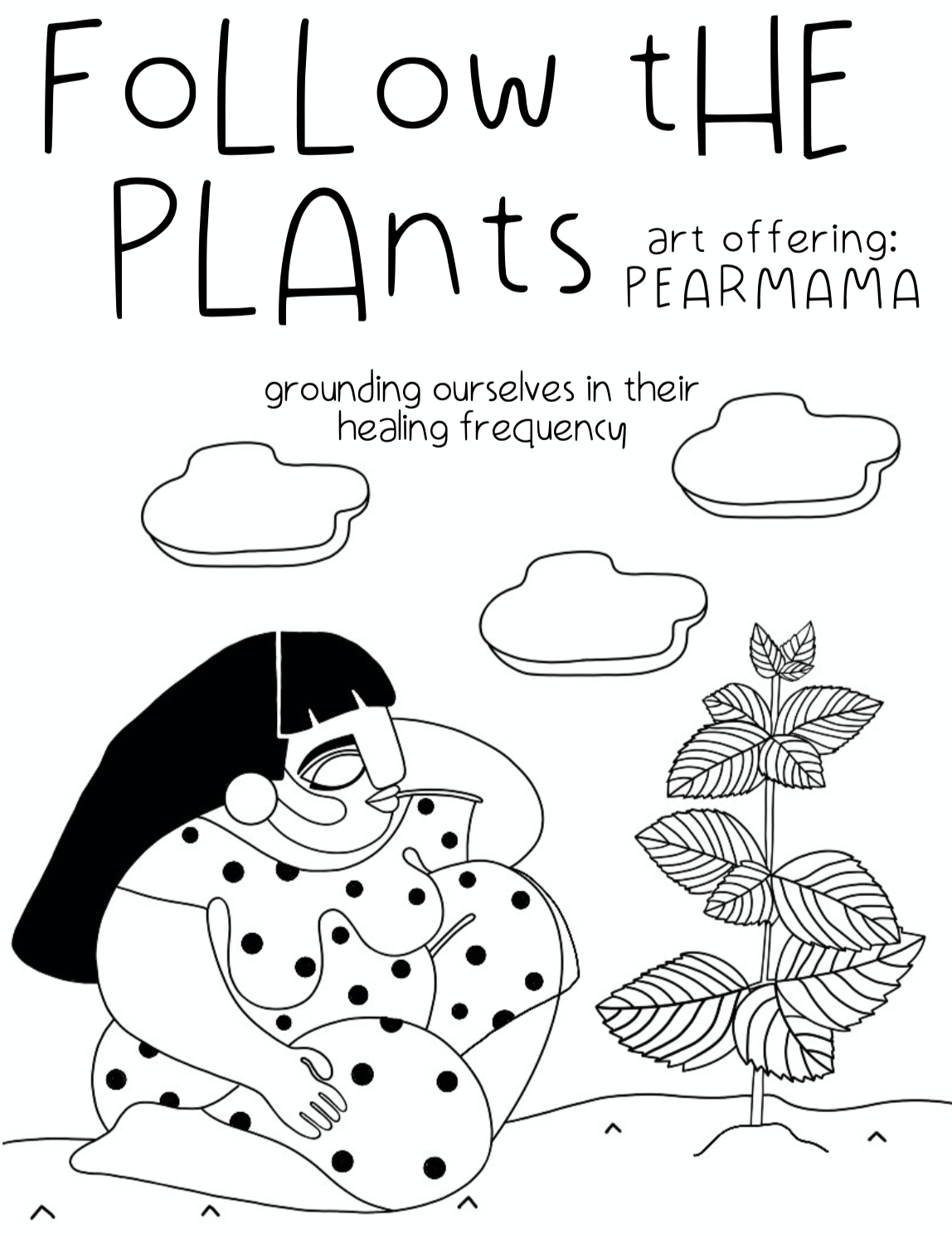 pearmama art zine herbalism