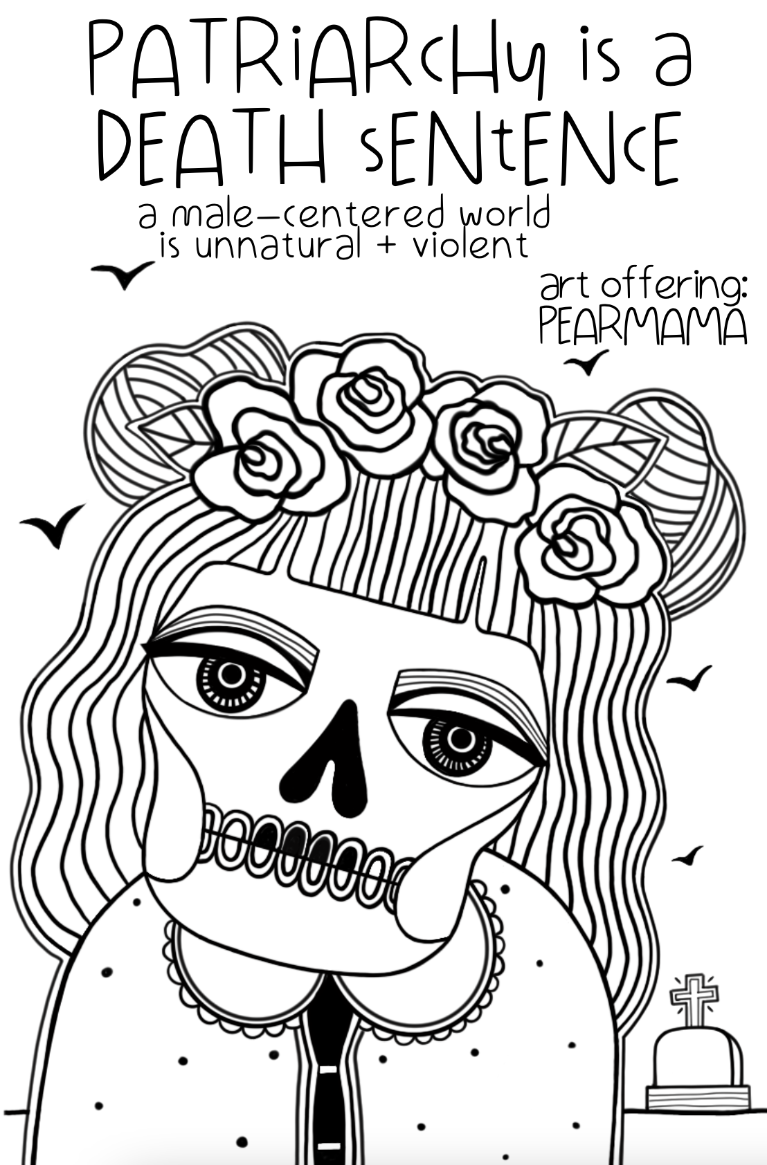 Pearmama zine cover