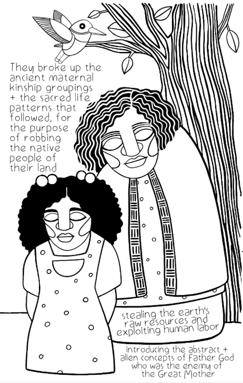 pearmama art zine matriarchy grandmother