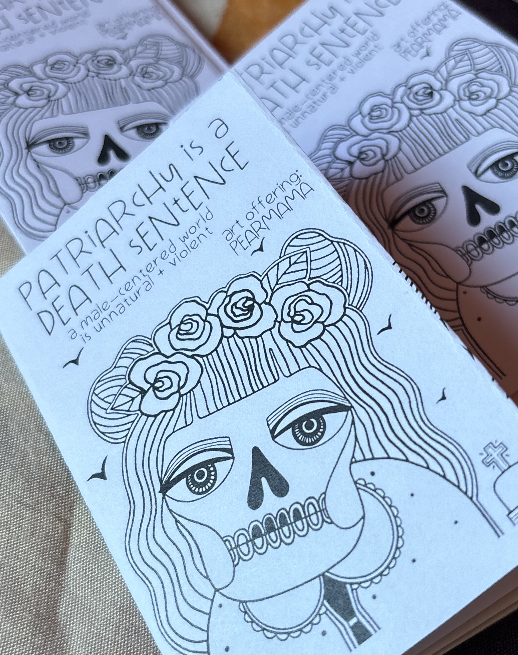 PATRIARCHY IS A DEATH SENTENCE zine // vol 3 - Image 5