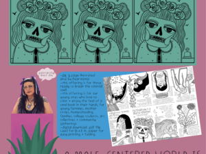 Pearmama art zine patriarichy is a death sentence