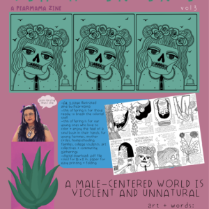 Pearmama art zine patriarichy is a death sentence