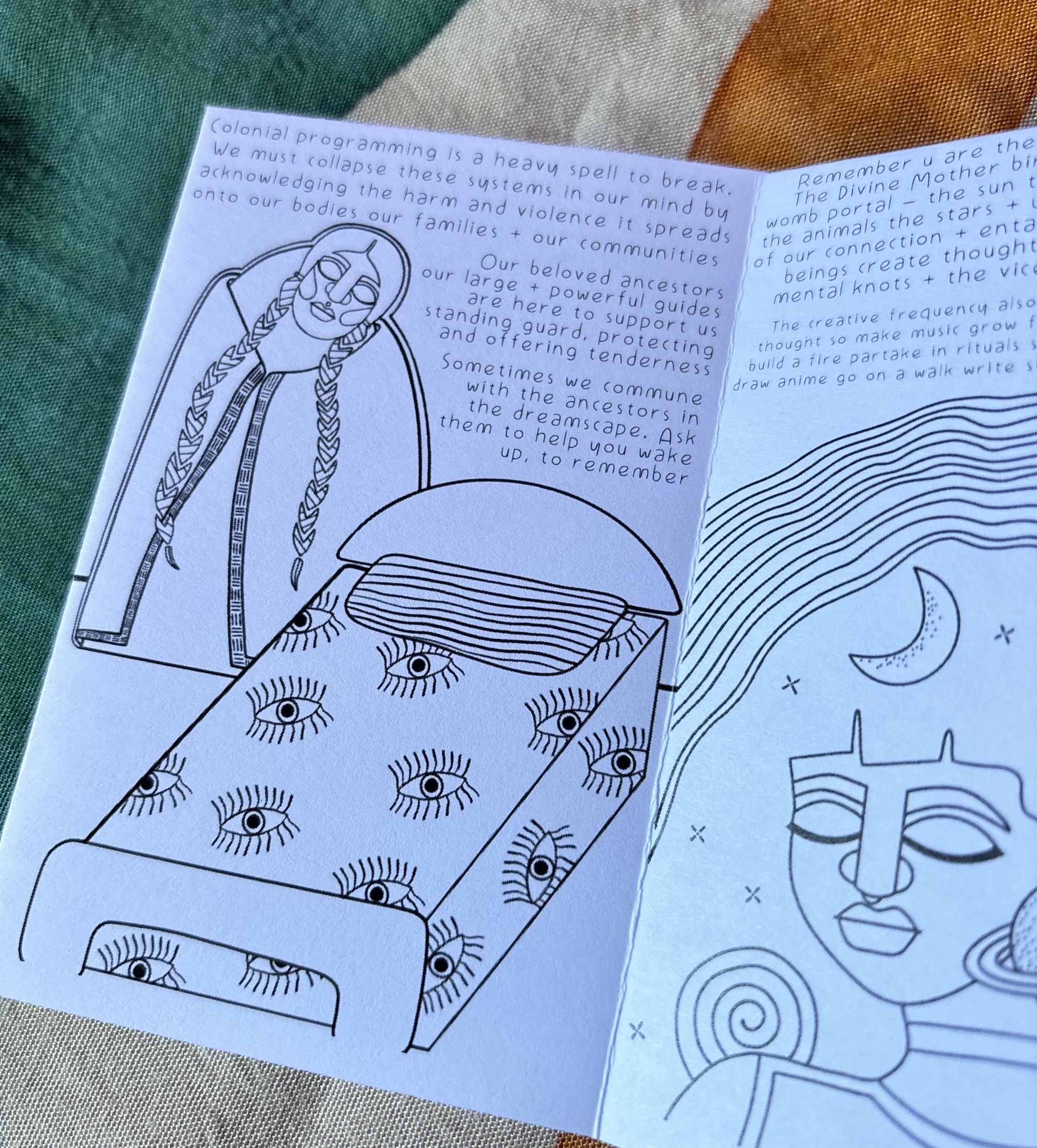 WAKE UP from the COLONIAL SPELL zine // vol 5 - Image 5