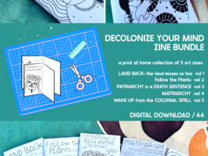 pearmama art zine bundle vol 1 - 5