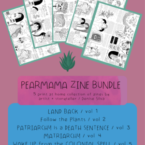 pearmama art zine bundle vol 1 - 5
