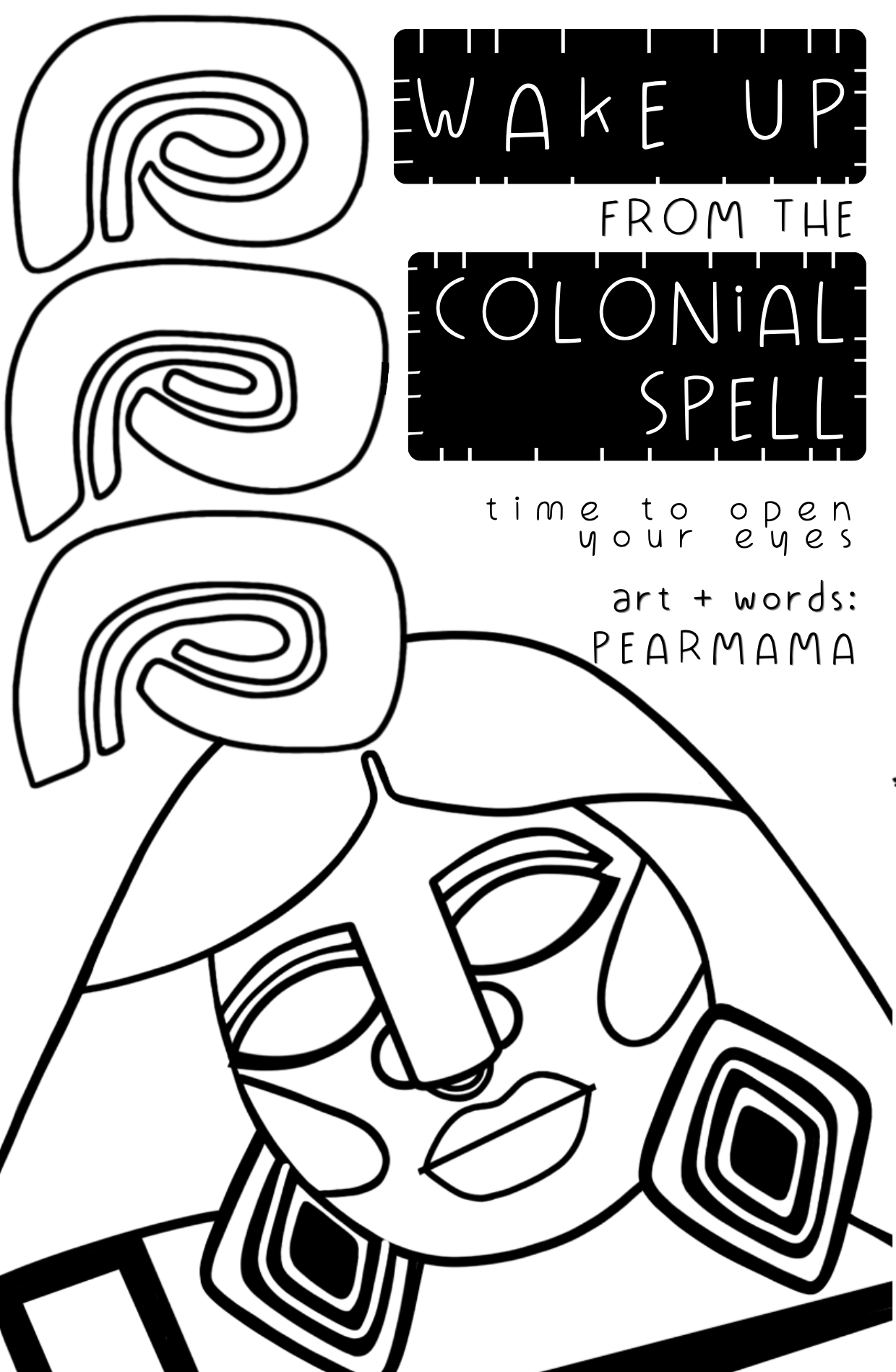 WAKE UP from the COLONIAL SPELL zine // vol 5 - Image 2