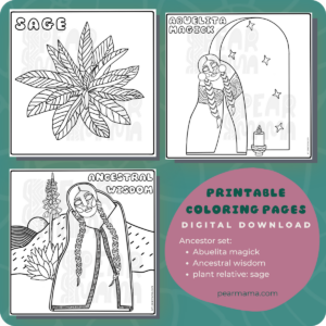 ancestors coloring pages