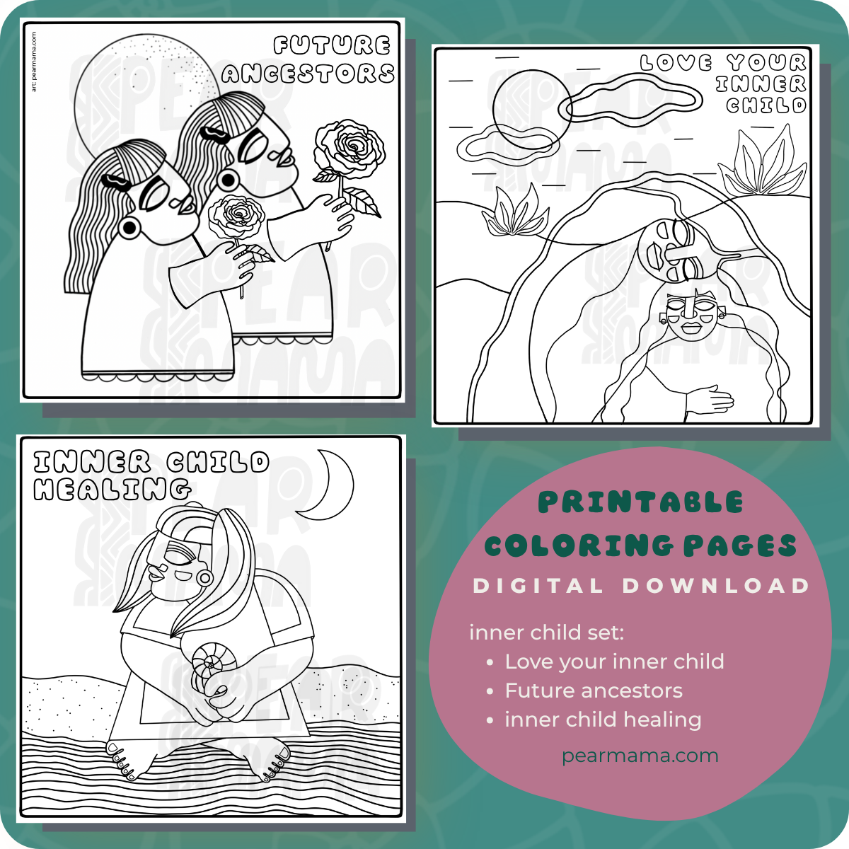 inner child coloring pages