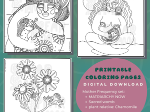 mother frequency coloring pages