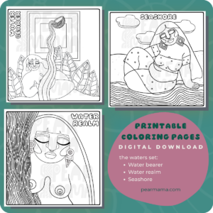 the waters coloring pages