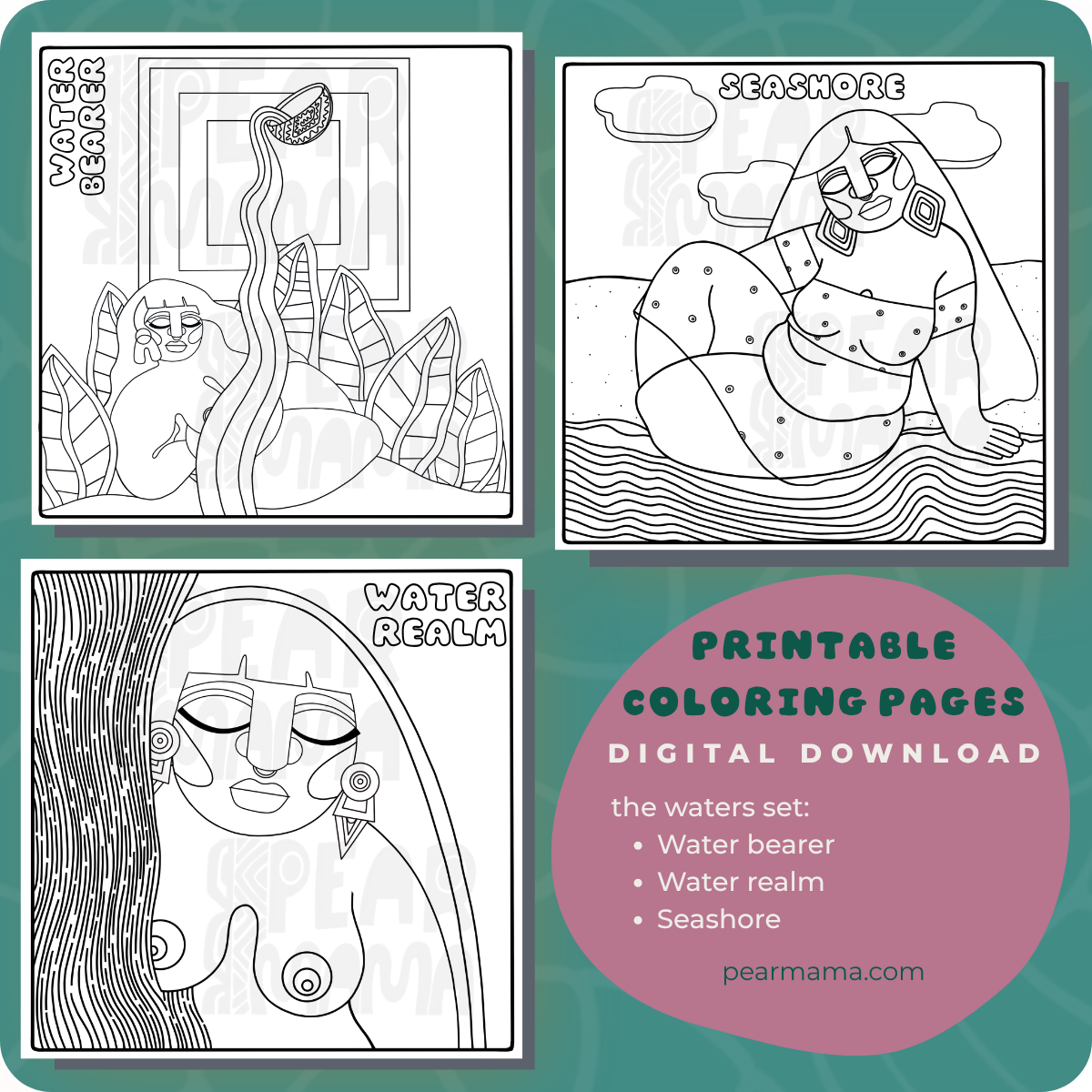 the waters coloring pages