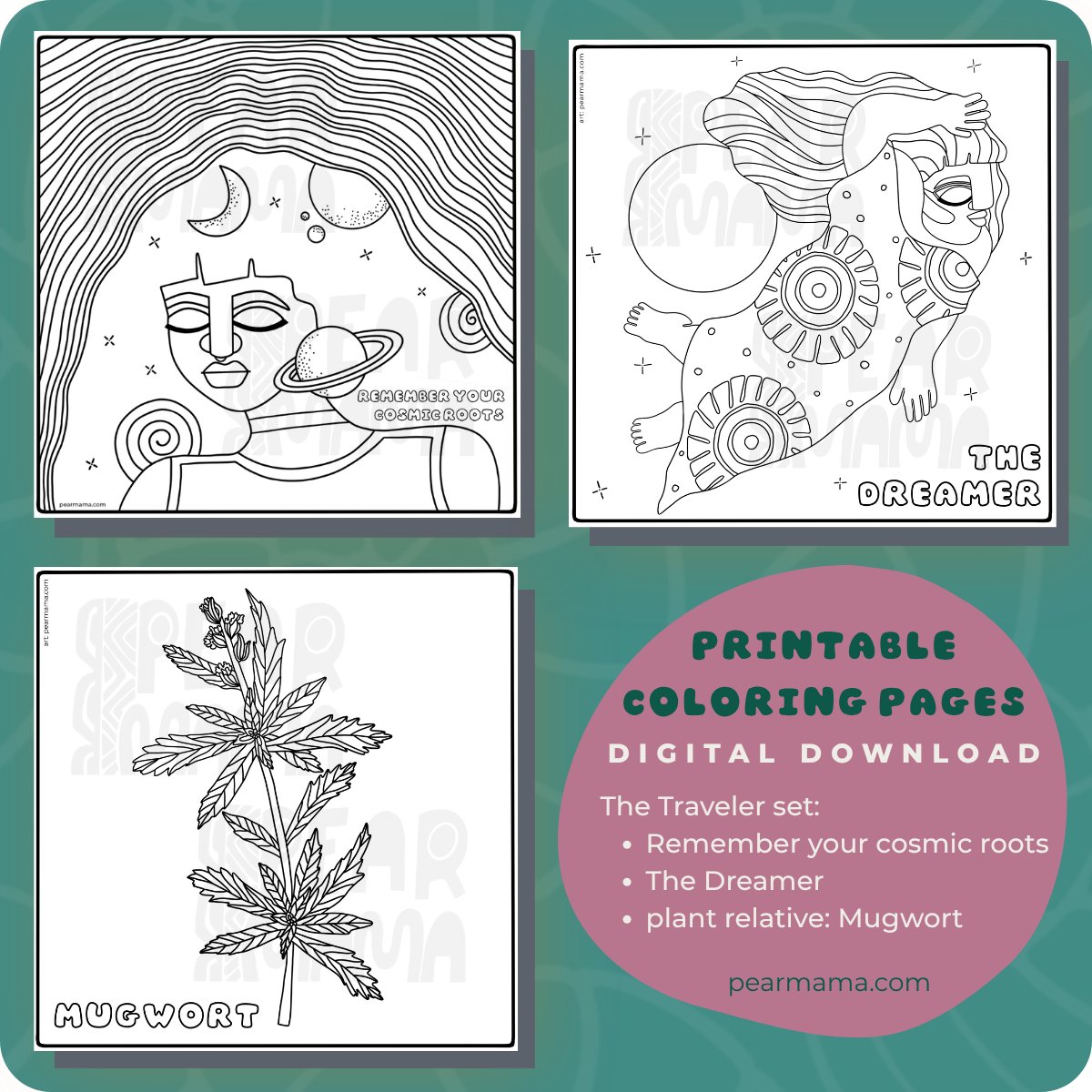 the traveler coloring pages